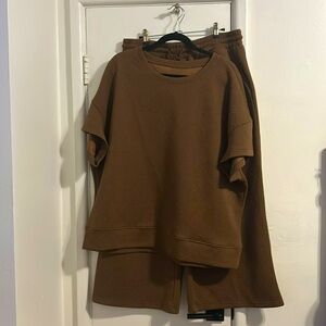 Quilted oversized set